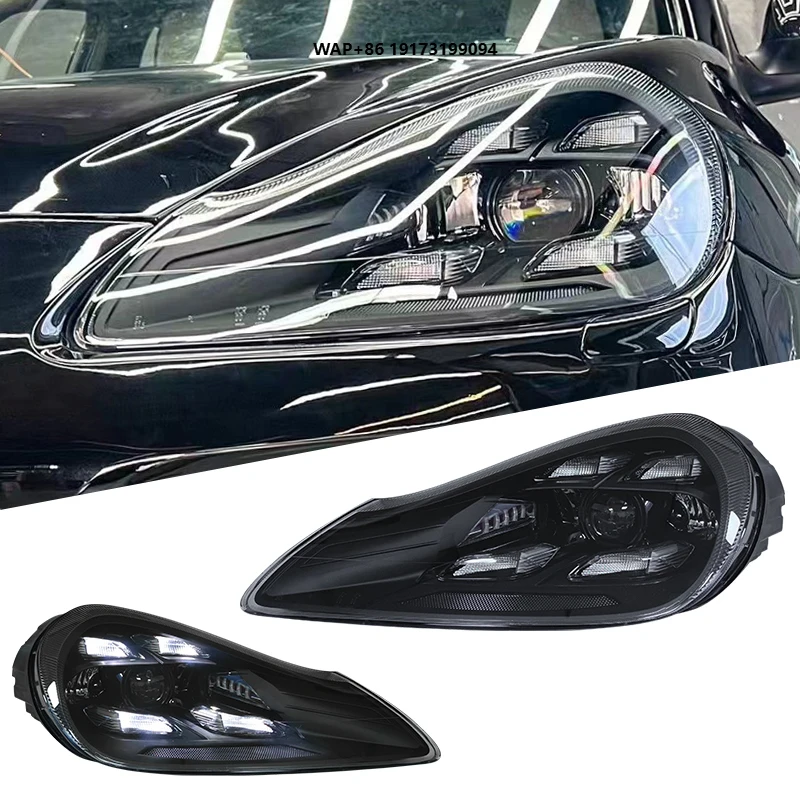 

for Porsche-Cayenne 957 2007 2008 2009 2010 Headlight Upgrade Car Accessories LED Head Lamps Front Head Lights Assembly
