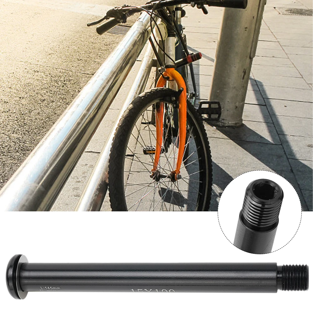 

Bicycle Front Fork Bike Thru Axle Outdoor 15x100mm/15x110mm 55g Cycling Parts Sporting Goods Bicycle Components