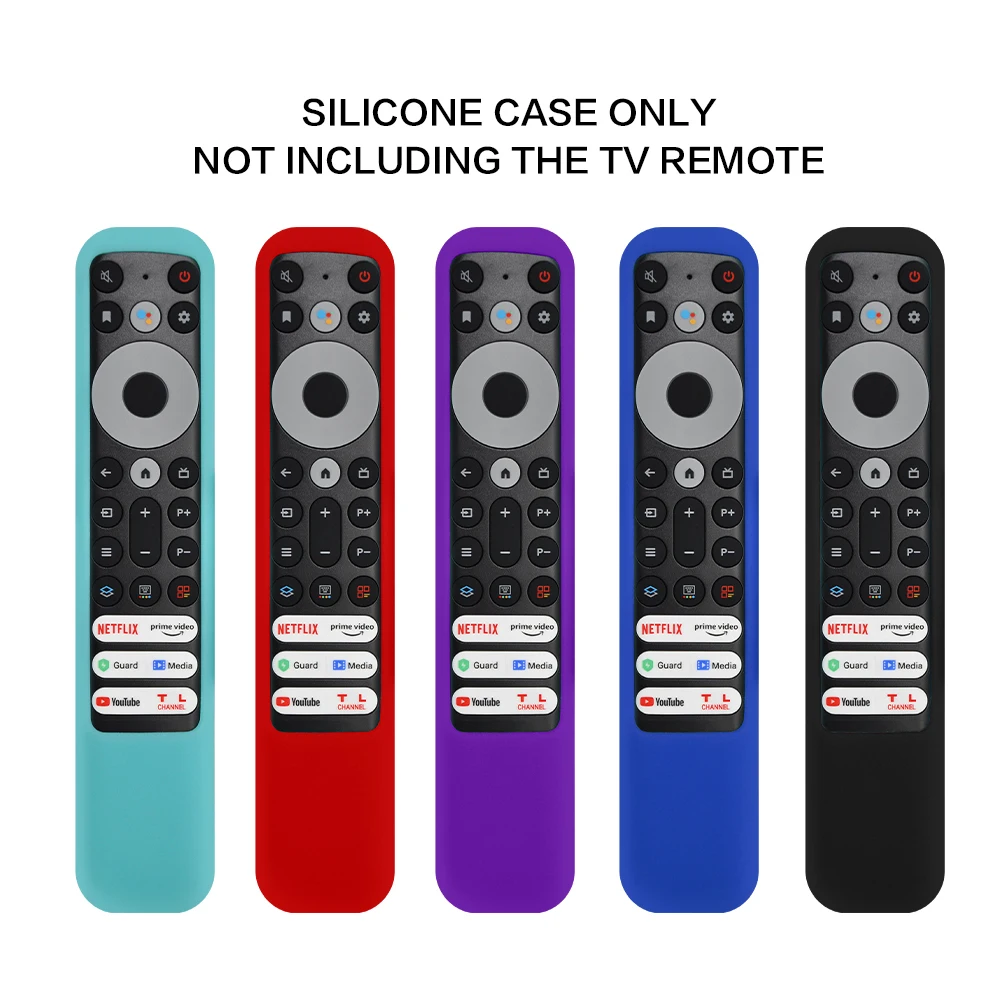 Silicone protective cover Suitable for TCL RC902V FMR1 Smart voice remote control shockproof Glow in the Dark