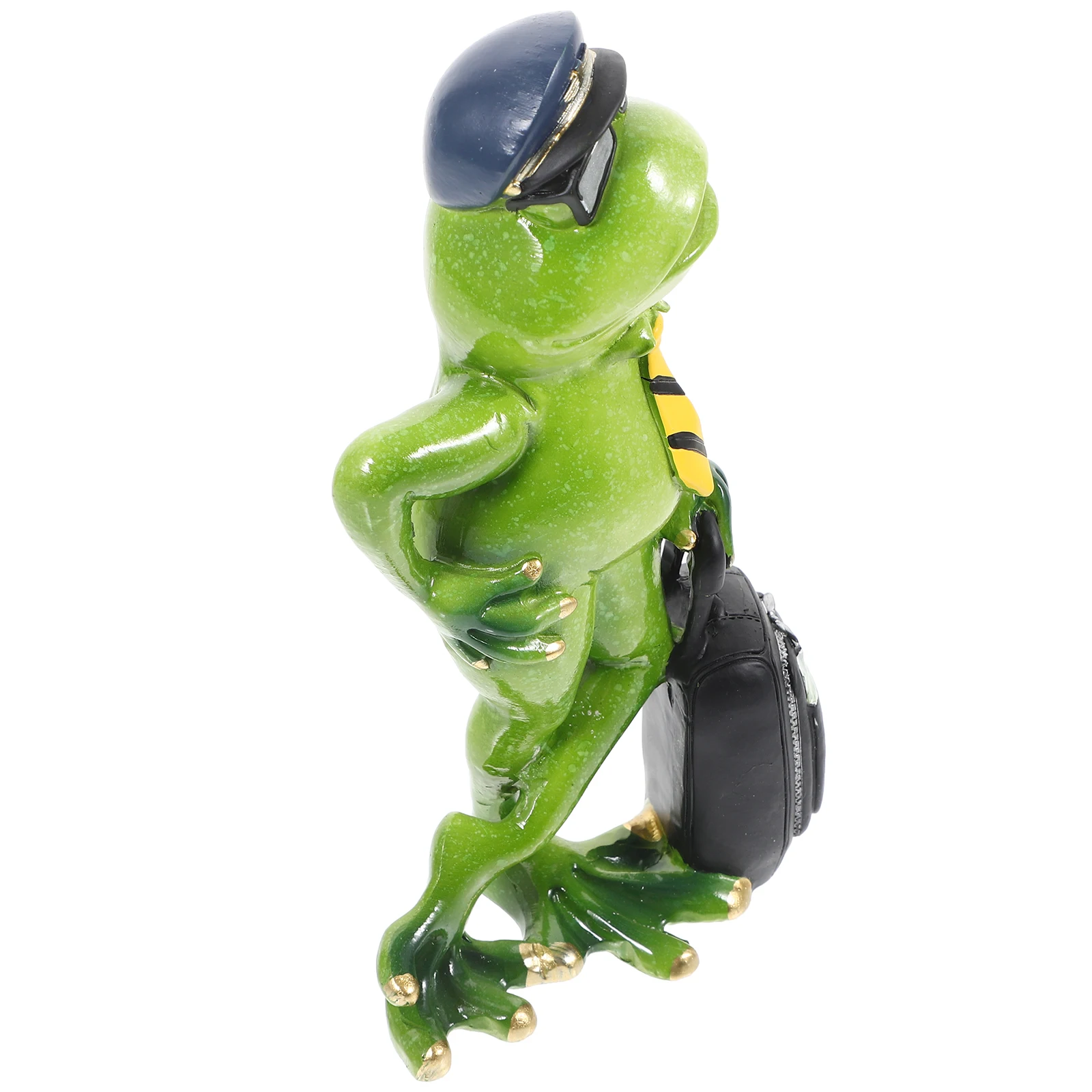 

Frog Decoration Resin Frog nament Statue Cute Cartoon Figurine Home Office Car Garden Decor Mini Model