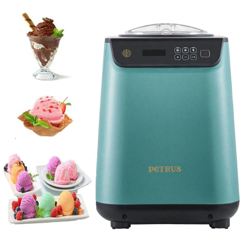 

1200ml Italian Ice Cream Machine Making Soft Roll Thai Mini Commercial Household Sorbet Fruit Dessert Yogurt Ice Maker