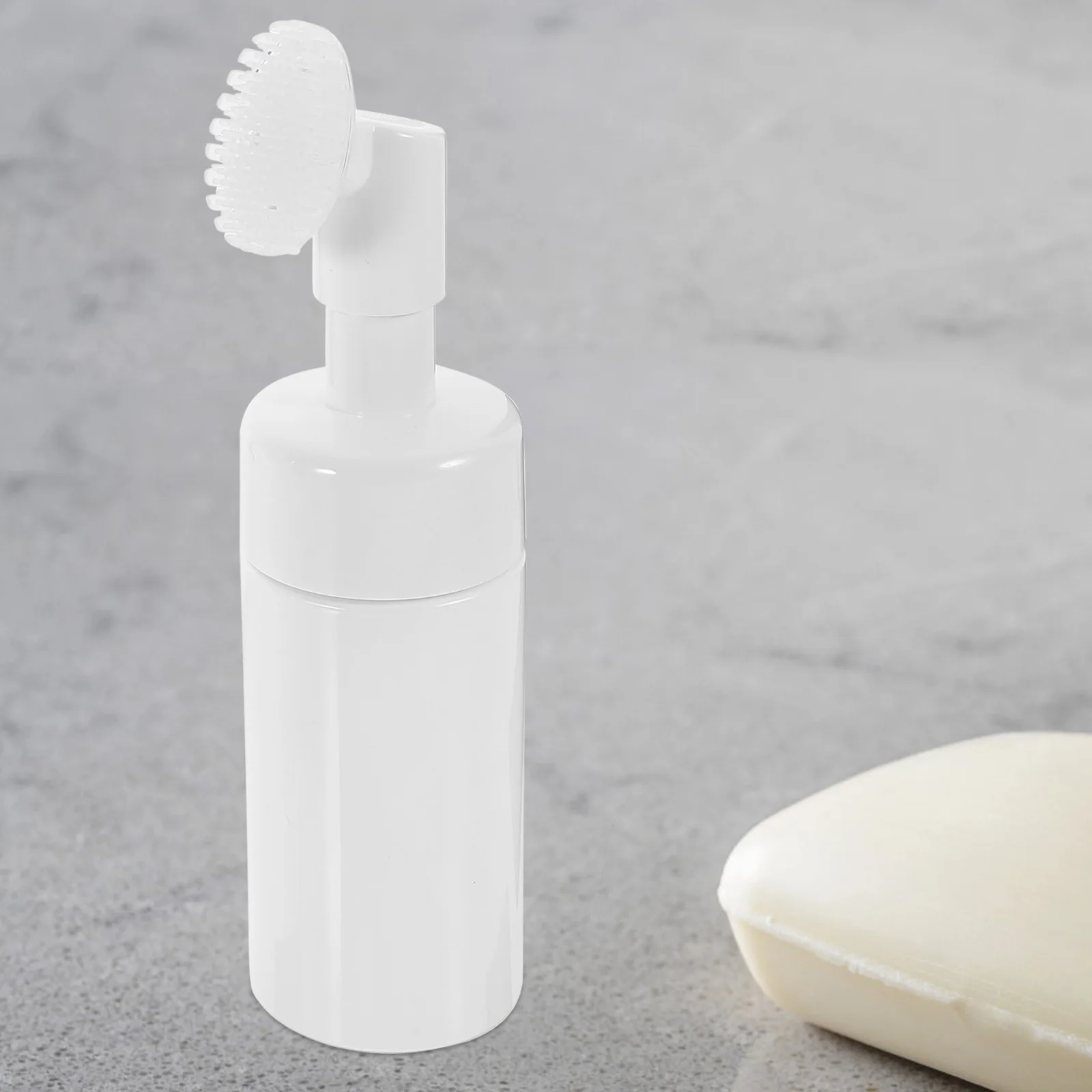 

3Pcs Foaming Bottle Set Travel Portable Pump Bottles Durable Empty Facial Cleanser Dispenser Foam Bottle Foam Bottles with Brush