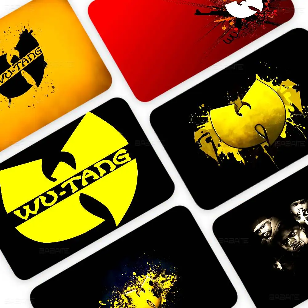 WU-T-TANG CLAN Band Cartoon Credit Card Skin Stickers for Bank Card Bus Metro Card Sticker Waterproof Women Gift