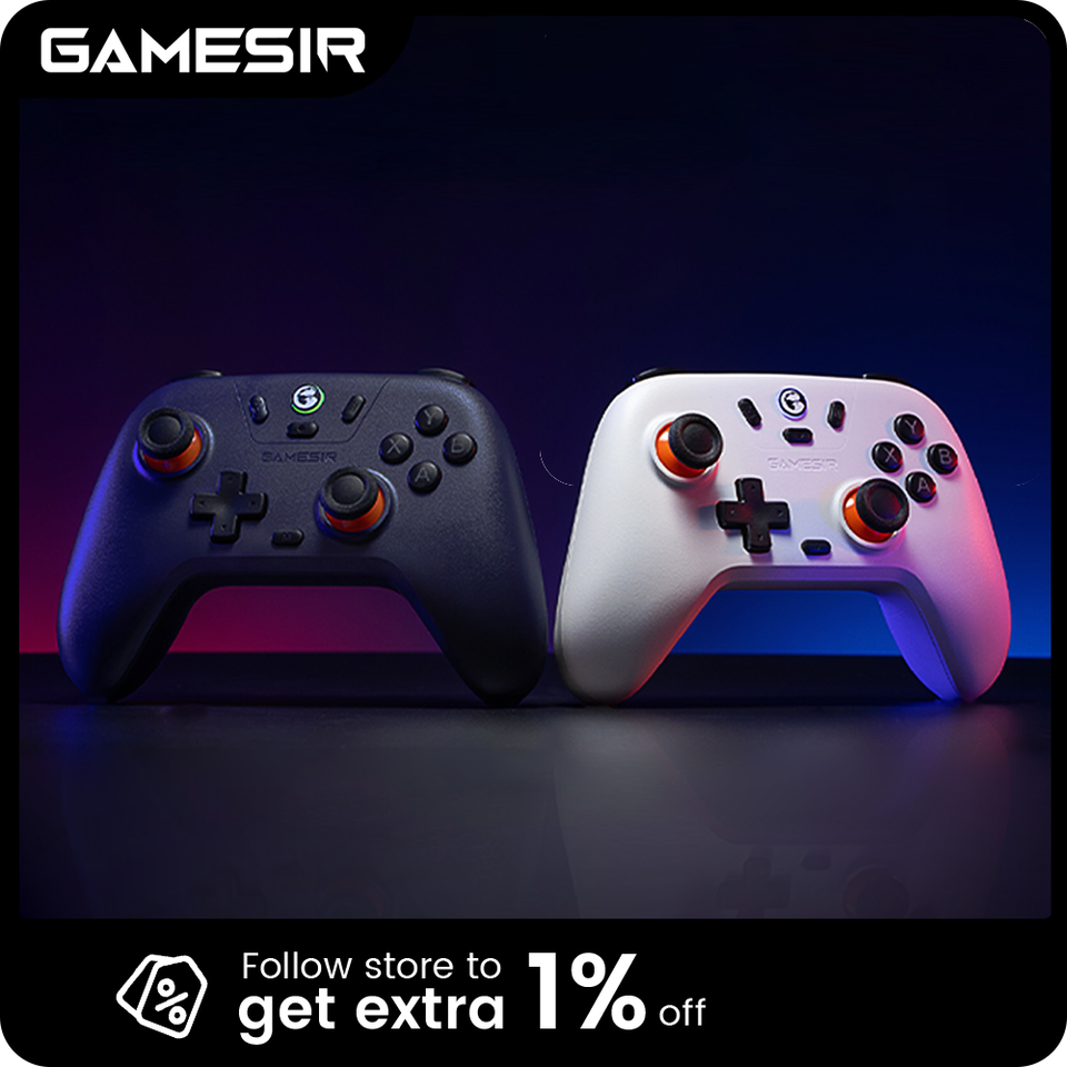  GameSir T4 Nova Lite Switch Controller Hall Effect Gamepad for Nintendo Switch iPhone Android Mobile Phone Windows PC Steam