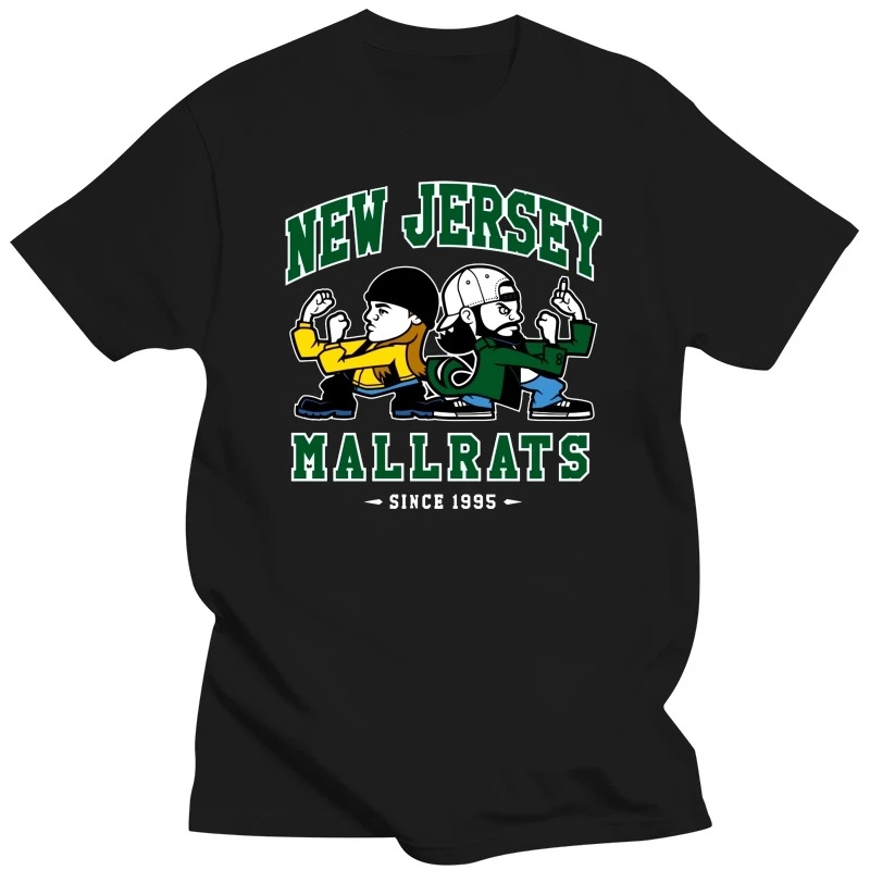 New Jersey Mallrats t shirt Jay and Fun Symbol Unisex Look Silent Bob Clerks Comic Cool pride t-shirt men casual New Fashion