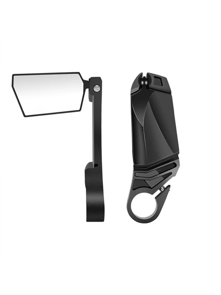 AliExpress NONE 2Pcs Bike Mirrors 360° Adjustable Foldable Handlebar End Mount Clear Mirror Black Bicycle Accessories