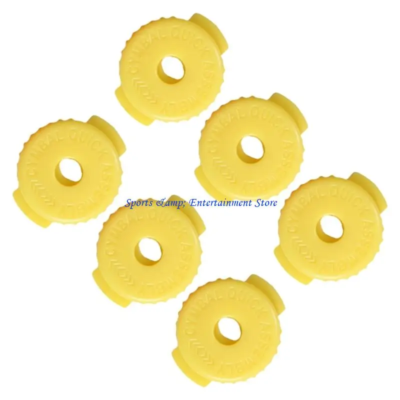 G7NF 6PCS Silicone Cymbal Quick Releasing Mechanism Cymbal Stand Nonslip