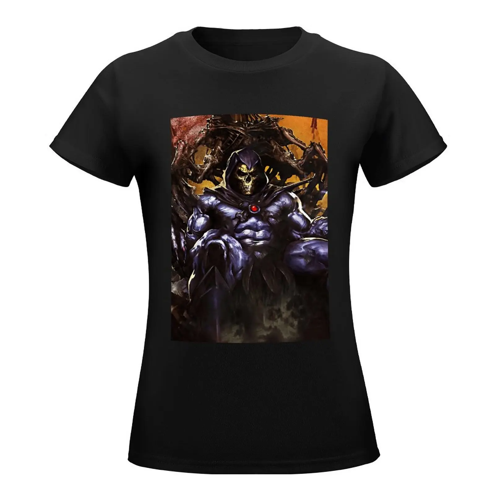 Skeletor Graphic For Sale Fresh T-shirt Sport Tshirt Funny Funny Novelty Leisure