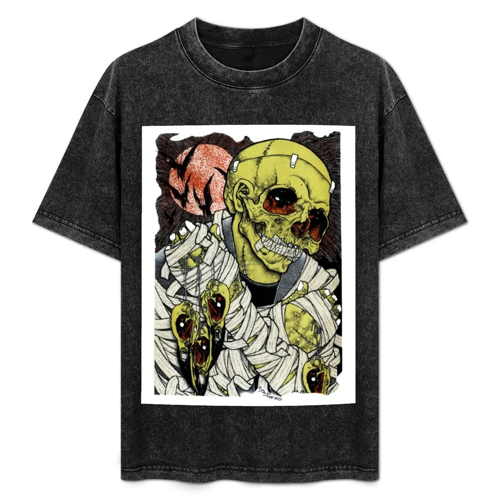 Pushead Birdcatcher T-Shirt Outdoor Working T-Shirt