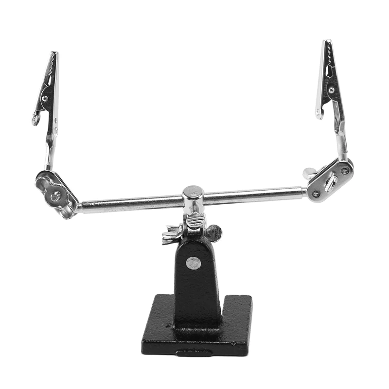 4X Third Hand Soldering Iron Stand Clamp Helping Hands Clip Tool PCB Holder Electrical Circuits Hobby