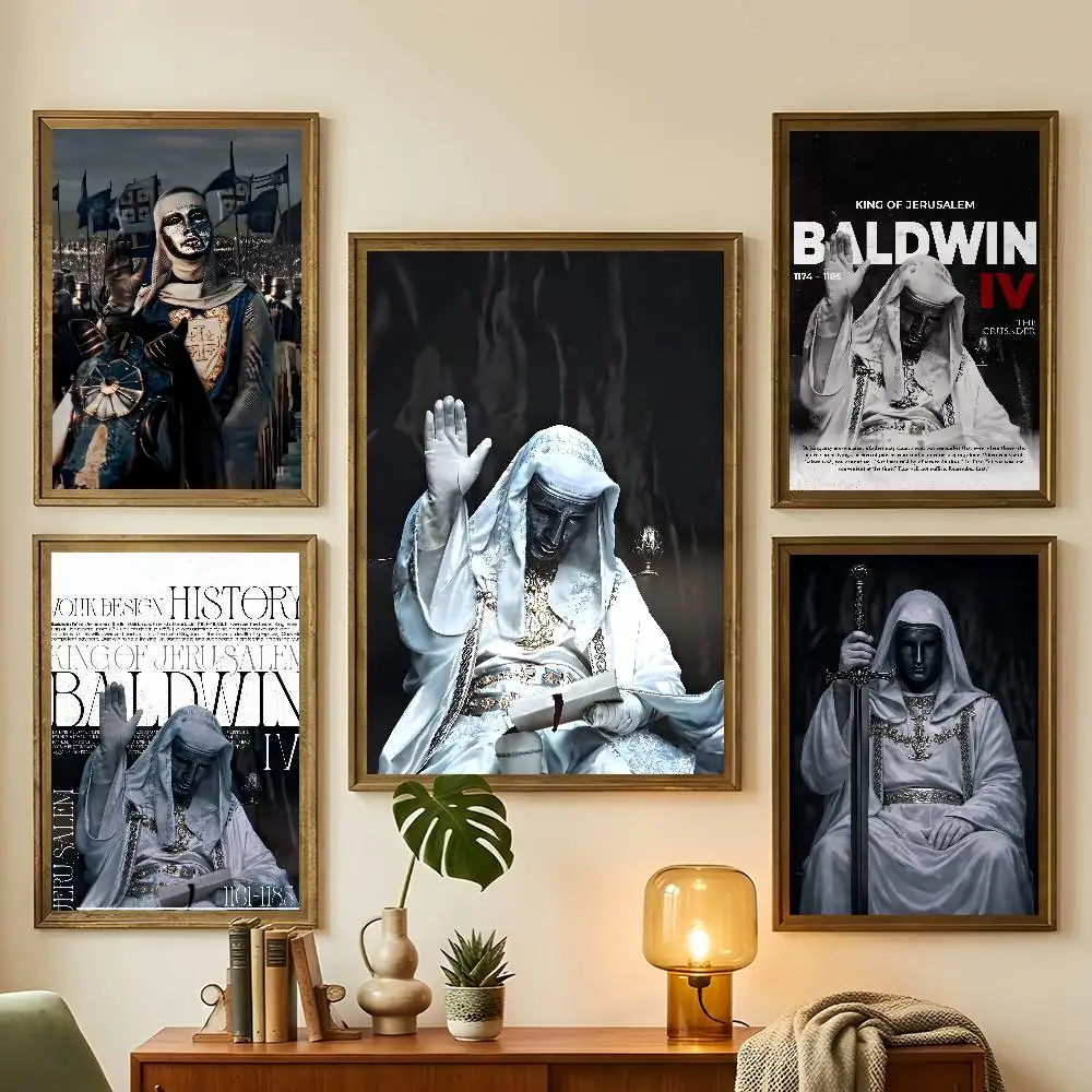 Aesthetics Jerusalem Baldwin IV Poster Living Room Bedroom Bar Cafes Wall Home Decoration Gifts