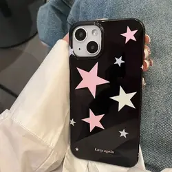 2025 New Colorful Stars Phone Shell For Iphone 16 Pro Max TPU Case Minimalism Cute Personality For IPhone 14 13 12 15 Pro Covers