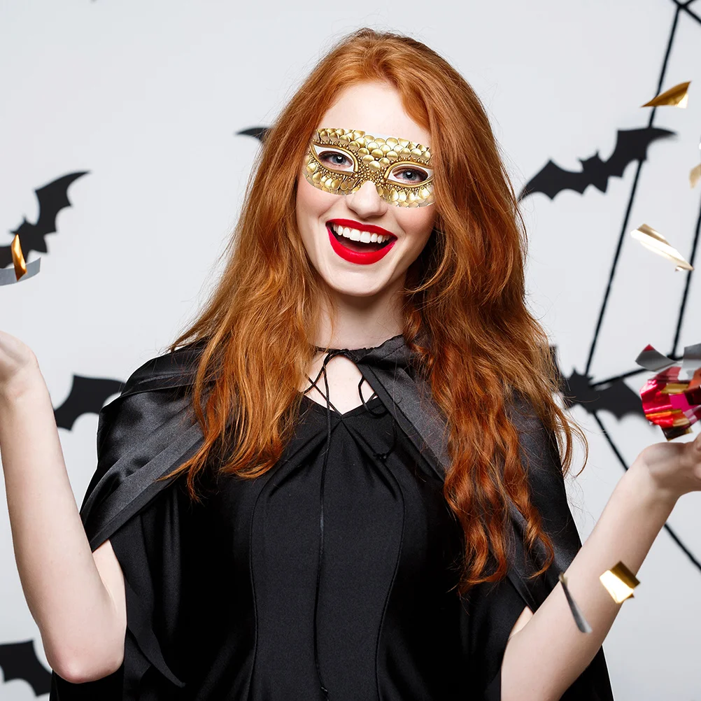 

60 Sets Mask Blank White DIY Paintable Face Masks Plain to Decorate Paper Painting