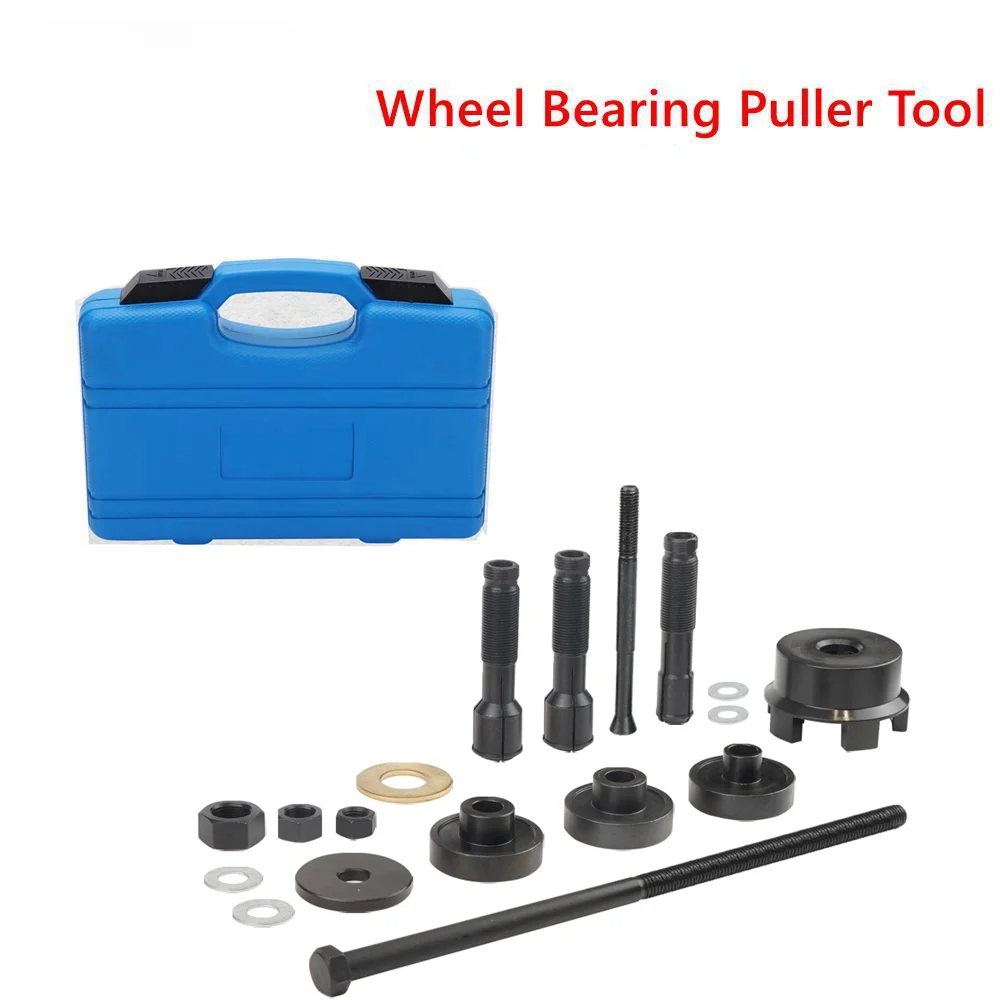 

18Pcs Wheel Bearing Remover And Installer Puller Tool Kit For Harley Davidson 2000+ VT102 Motorcycle 0.75" 1" 25mm Bearings