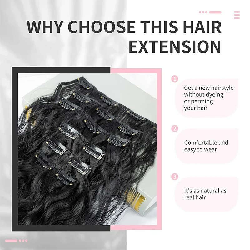 Thumbnail 4 - #57 Latest Clip-In Synthetic Hair Extensions Offers