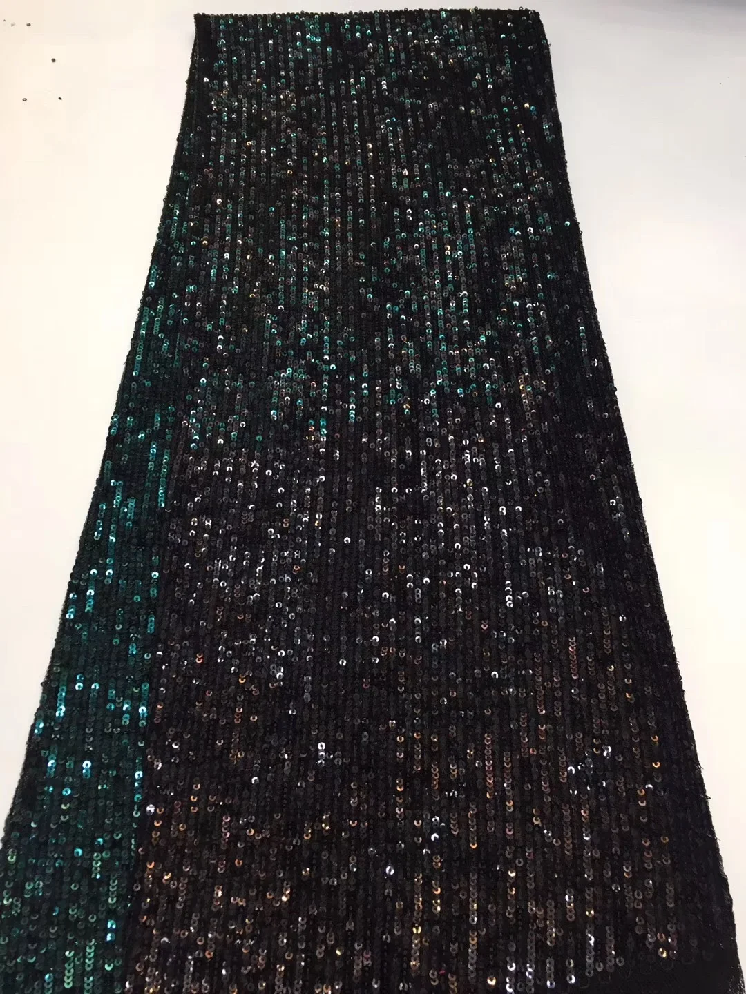 

Green Lace Weeding Dress, African Lace Fabric For Wedding, African Tulle Lace With Sequin RF420