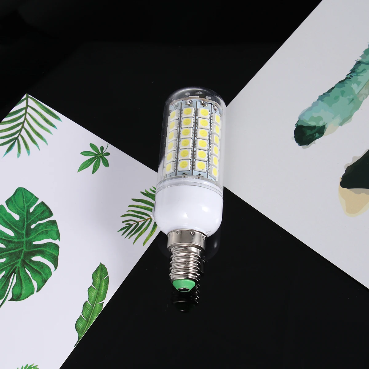 

10W 220-240V Smd 5050 Led E14 Corn Bulb 360° 1020Lm 6000K White Lamp For Home Office Kitchen Bedroom Garage Led Light Bulb