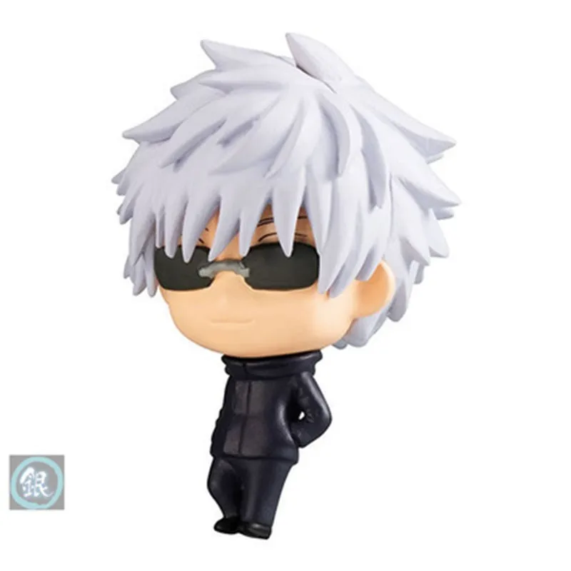 5Cm Echte Gashapon Anime Jujutsu Kaisen Vol.2 Vol.3 Ei Draaien Fushiguro Yuuji Toge Sd Q Versie Pop Ornamenten Mini Figuren