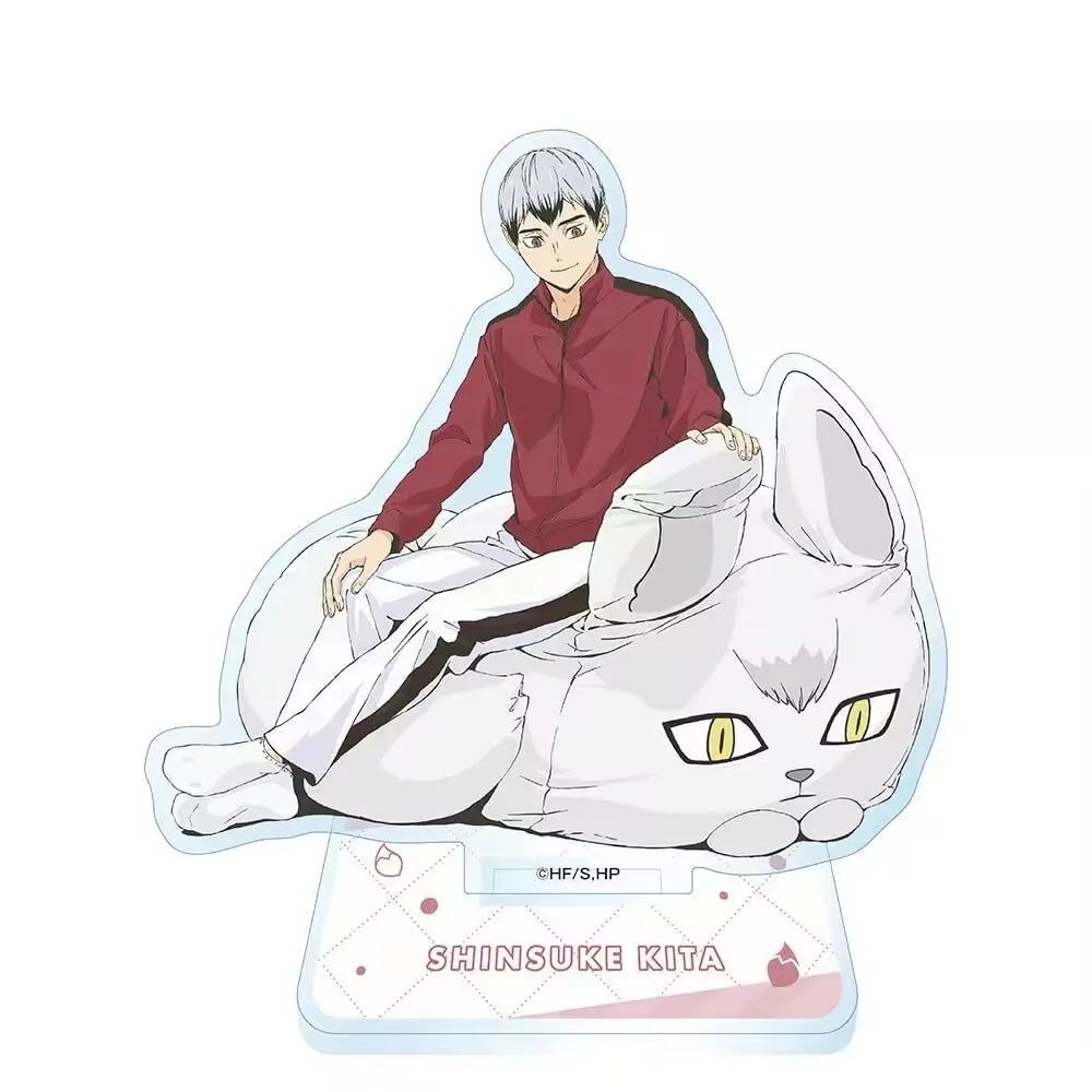 배구 소년 애니메이션 아크릴 스탠드 TOHO 데스크탑 장식품 장난감 피규어 홀더 남성과 여성 생일 선물 크리스마스 선물