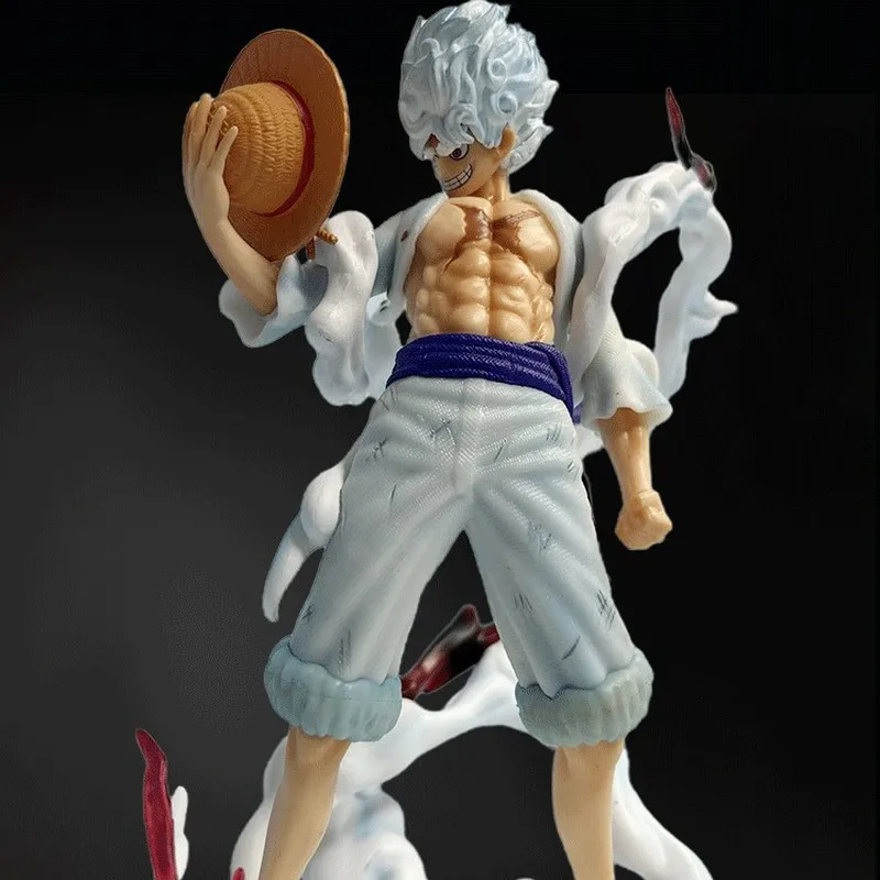 

In Shock One Piece Luffy'S Hand Operated Battle My Standing Nica Desktop Decoration Anime Animation Hand Operated Model Boy Gift