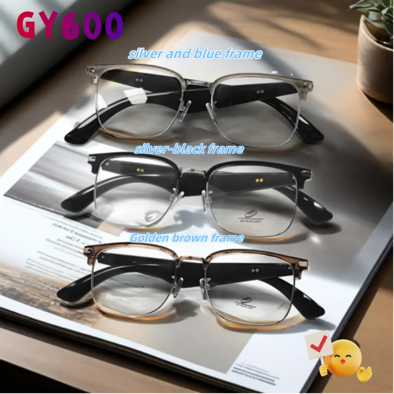

GY600 Al Intelligent Wireless Translation Anti Blue Light Glasses Voice Remote Control Music Eyewear Waterproof Eyeglasses