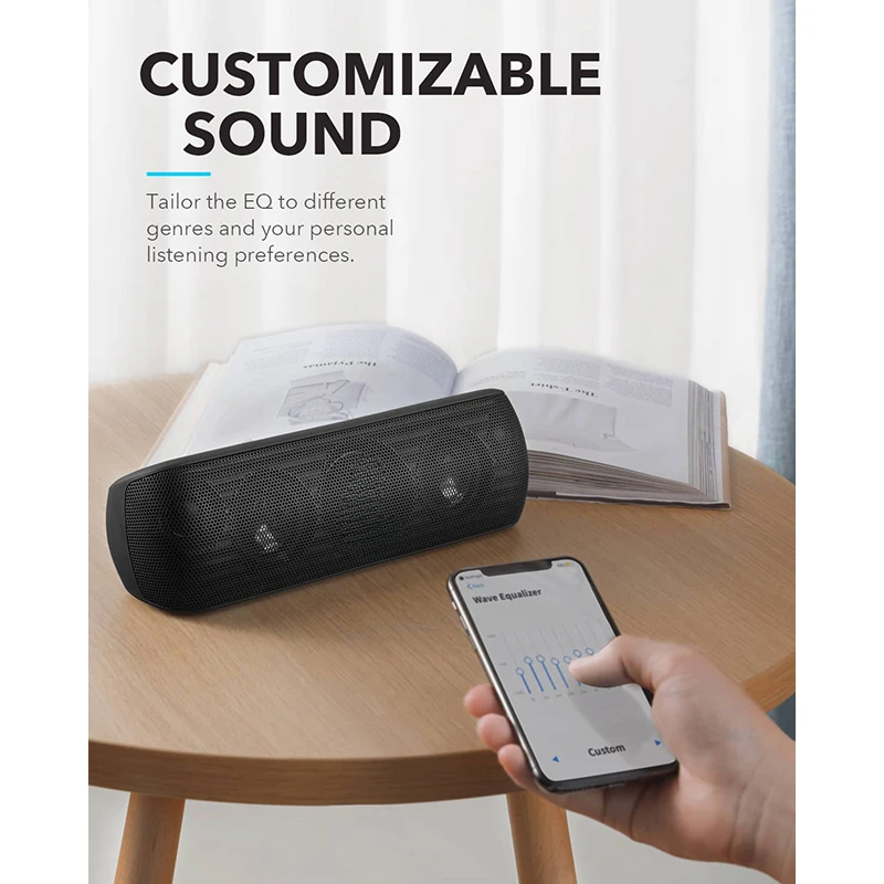 Bluetooth Speaker with Hi-Res 30W Audio, Extended Bass and Treble, Wireless HiFi Portable Speaker Hot Sale 2024 Gift New Nice