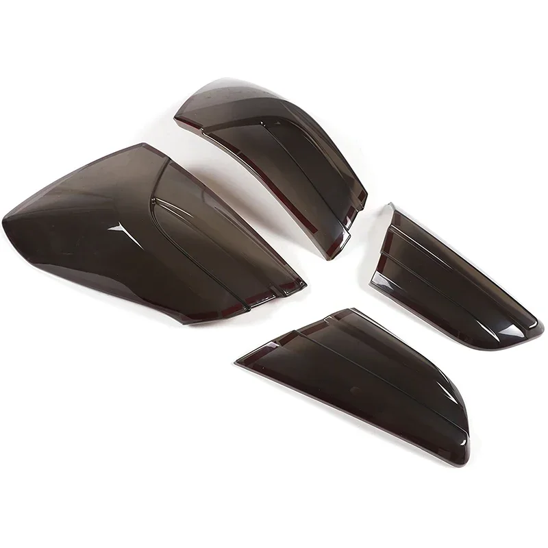 Für Maserati Ghibli 2021-24 ABS Geschwärzt Auto Hinten Rücklicht Blinker Lampe Dekoration Abdeckung Auto Zubehör