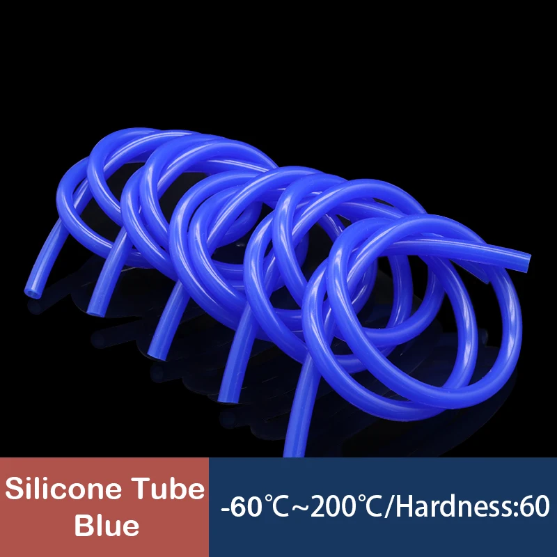 

1/5/10M Food Grade Blue Silicone Hose ID 0.5~31 mm Flexible Nontoxic Silicone Tube used in food/industry/laboratory etc/pipe