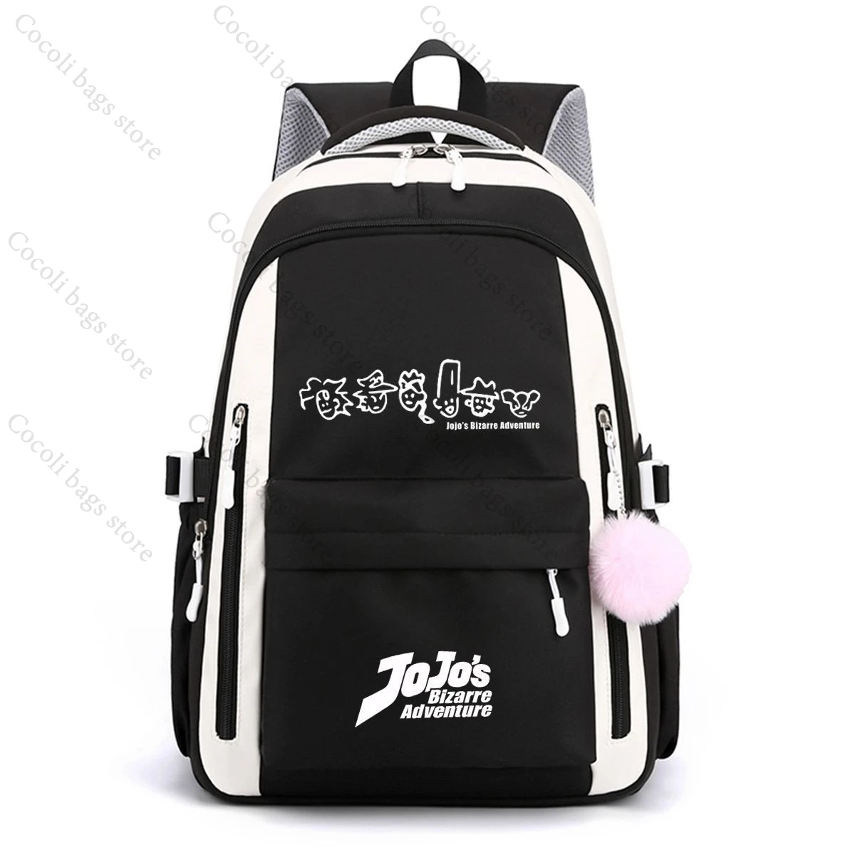 Anime JoJo's Bizarre Adventure Merch Print Backpack School Backpack School Bags Children's Backpack Teenage Backpacks for Teens