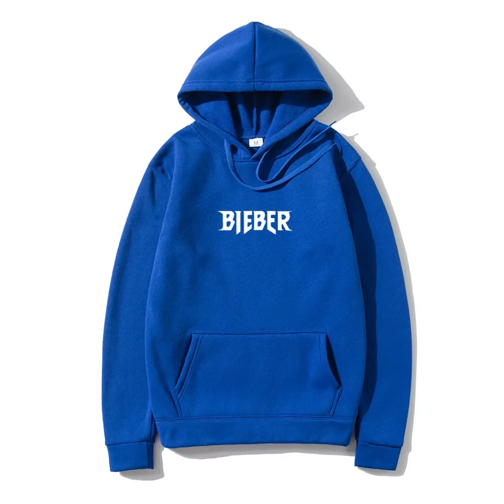 

Woman's Hoodies Sweatshirts Bieber Letter Printing Korean Female Hooded Pullovers Winter Thicken Warm Oversized Hoodies Women