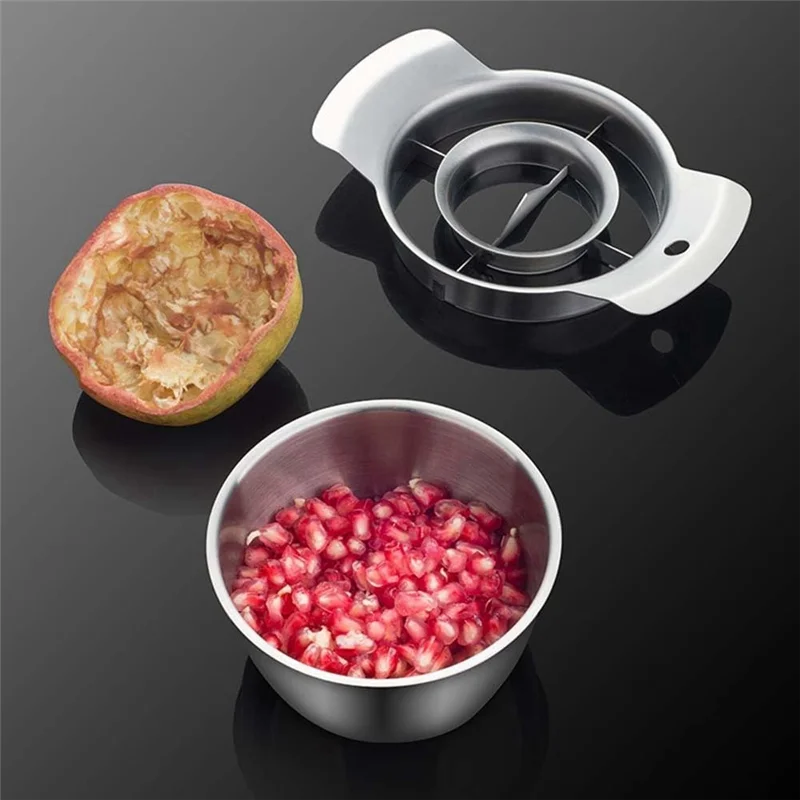 

Pomegranate Peeling Tool Set Practical Stainless Steel Pomegranate Peeling Kit Enjoy Effortlessly Fruit-A45M