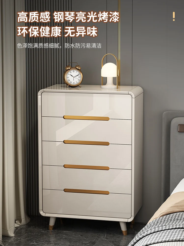 

Light Luxury Bucket Cabinet Bedroom Wall Storage Cabinet Five Bucket Cabinet Six Seven Bucket Kitchen Drawer Storage Cabinet