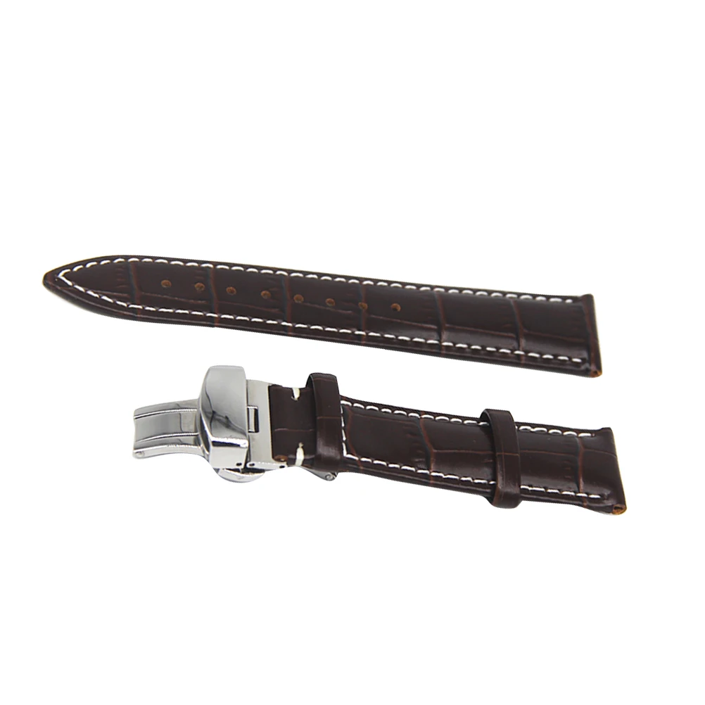 

18 Mm Butterfly Buckle Strap Man Watch Band Replacement Bands Watchband for