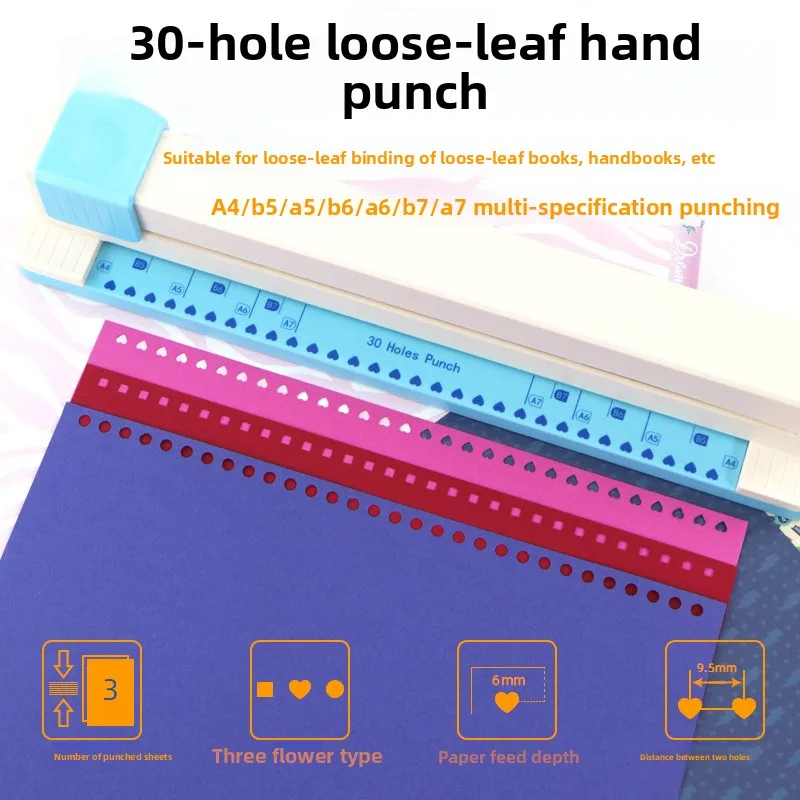 perforatrice-manuale-a-30-fori-per-rilegatura-di-fogli-singoli-in-formato-a4-b5-a5-perforatrice-portatile-con-fori-regolabili-disponibile-con-punte-rotonde-a-forma-di-cuore-e-quadrate