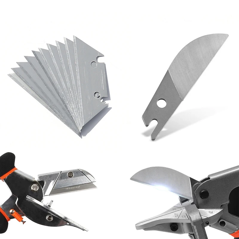 Multi Ângulo Miter Shear Lâminas de Substituição Ângulo Ajustável Scissors Casa Faça Você Mesmo Projetos Acessórios 45135 Graus Pcs 20 Pcs