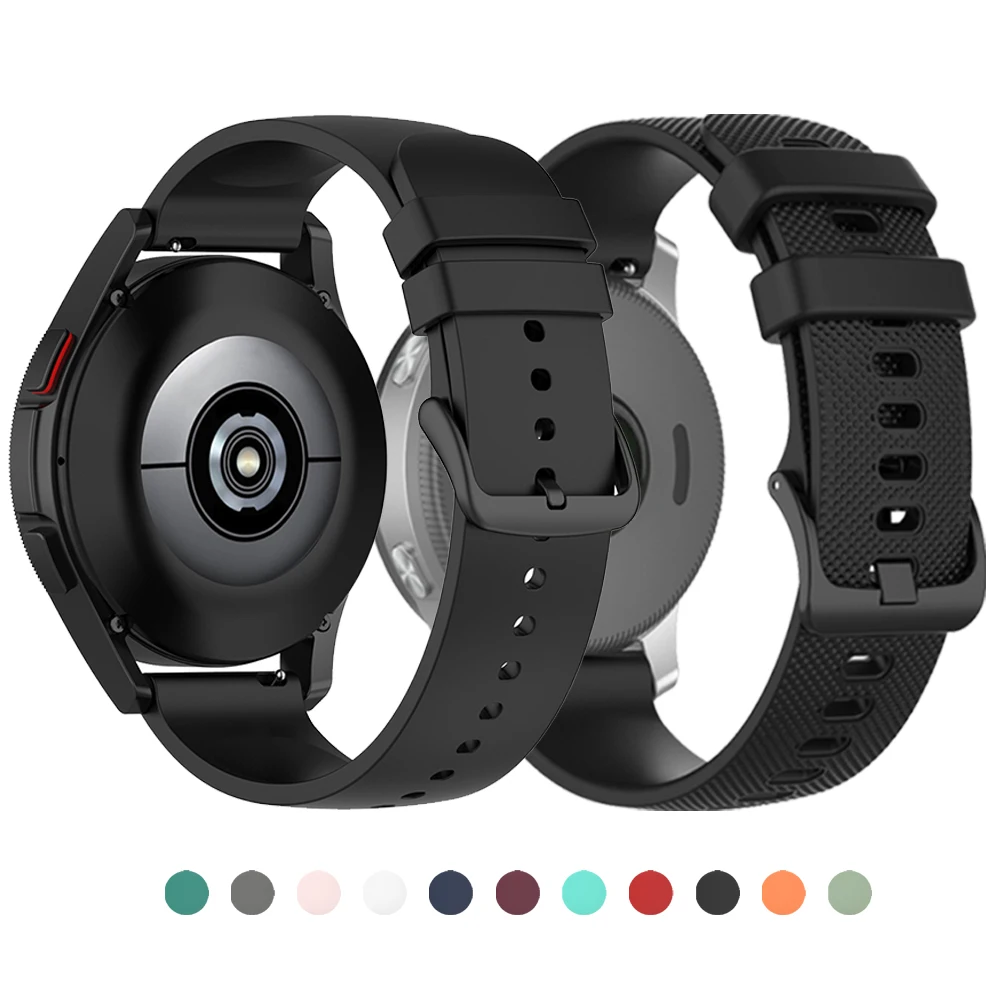 Silicone Strap For Amazfit  Active 2 GTS4 3 2e/GTS2 Mini GTR 4/3/Pro pop Bracelet Amazfit bip6 bip 6 5 UNITY 20mm 22mm Watchband