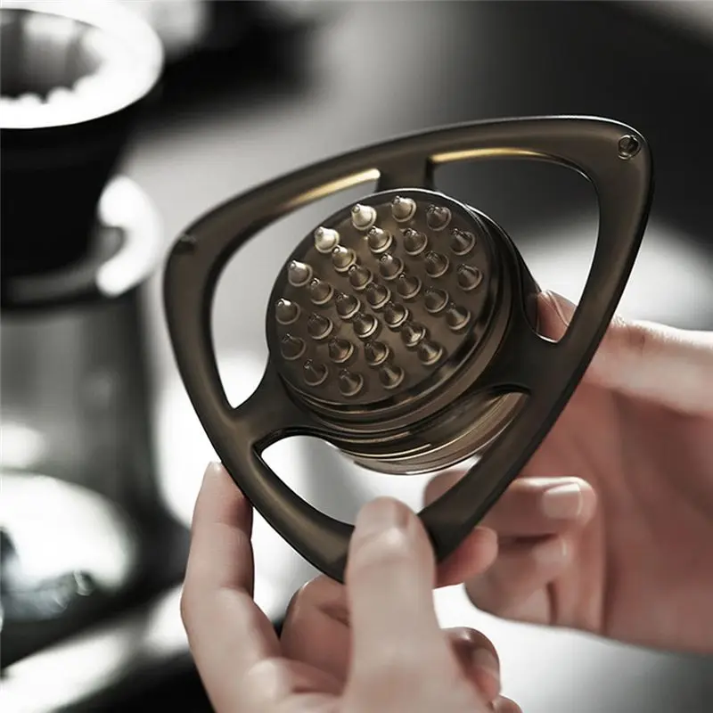 M04K Splitter Coffee Separator Hand-Poured Direct Pour Two Cup Drip Squeezer Rain Pour-Over 31 Holes Precision