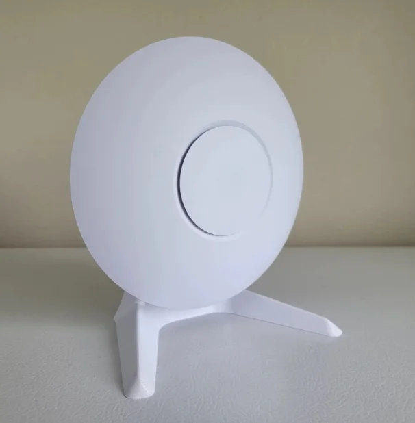 WYORESY for Ubiquiti U6 PRO Desktop & Wall‑Mount Storage Bracket With Reserved Cable‑Routing Slots