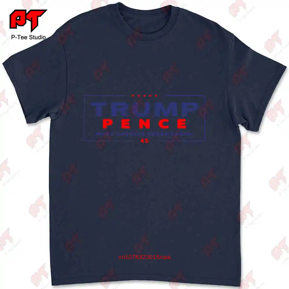 Trump Pence Make America Great Again Maga Trump 2020 2016 T-shirt QCBW