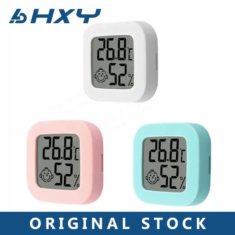 Mini Indoor Thermometer LCD Digital Temperature Room Hygrometer Gauge Sensor Humidity Meter