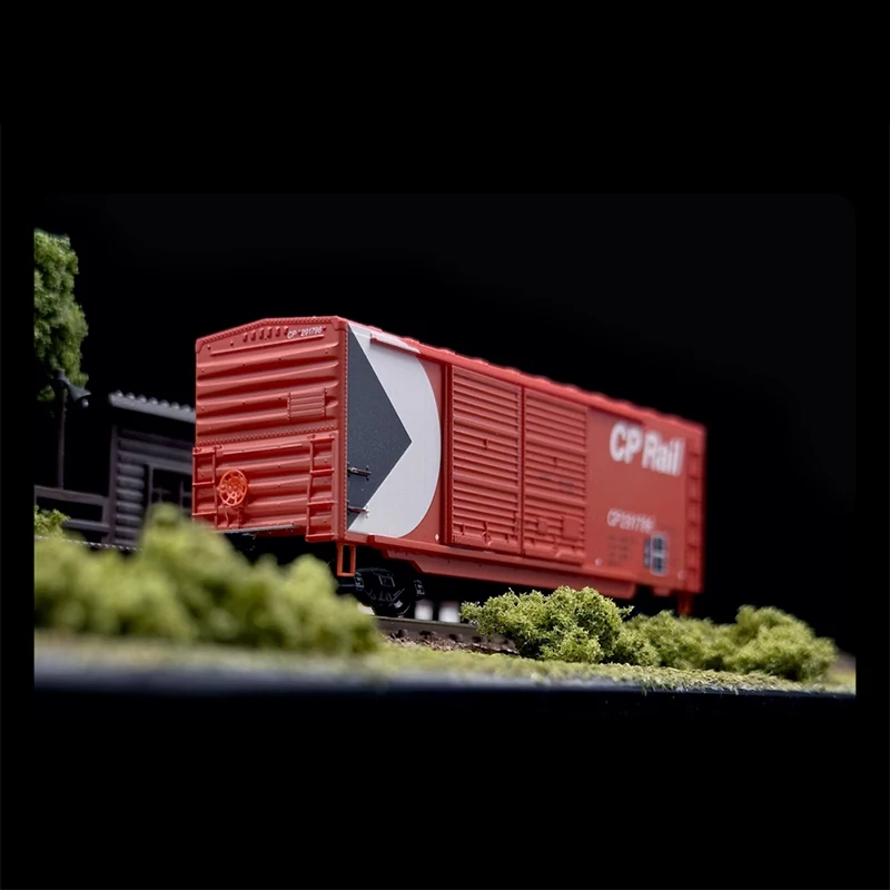 Train Model Caravan 1/160N Scale Simulation Train Carriage 0306800540 Canada CP 40ft Covered Truck Caravan #291796 Model Toys