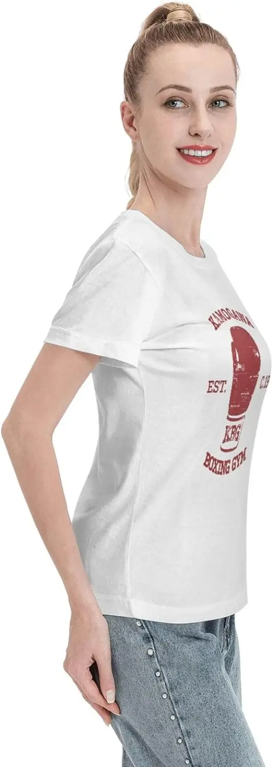 Anime Hajime no Ippo Shirt Women's Crew Neck Short Sleeve Cotton Tees