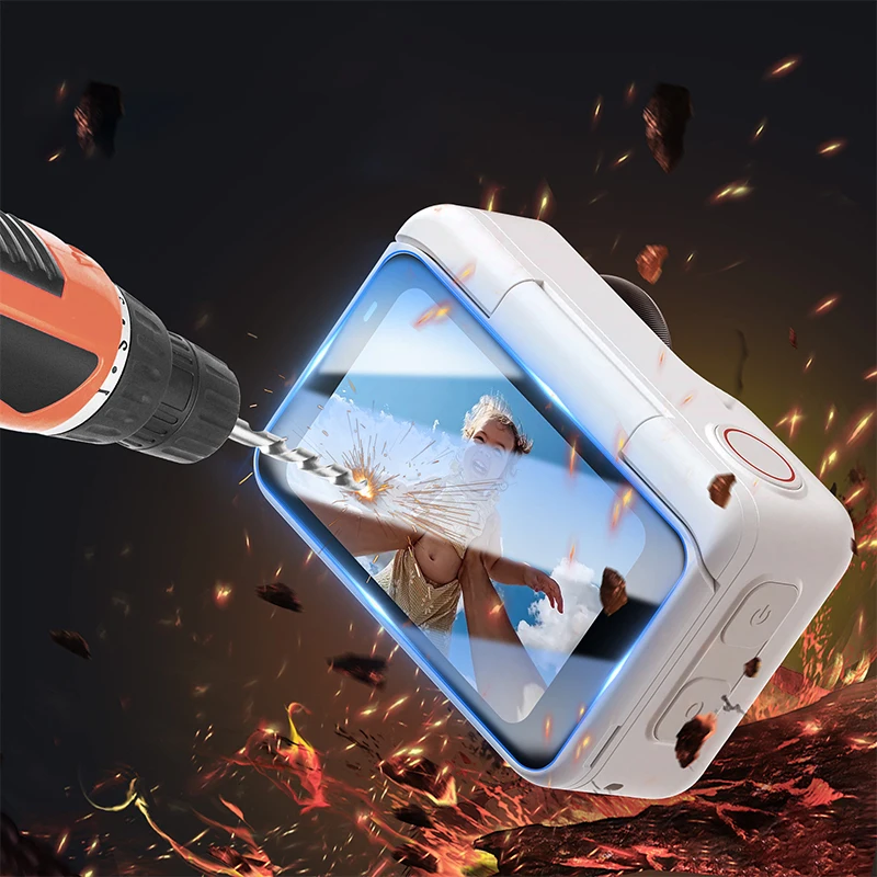 2PCS Tempered Glass For Insta360 GO Ultra Screen Protector HD Protective Films For Insta360 GO Ultra Action Camera Accessories