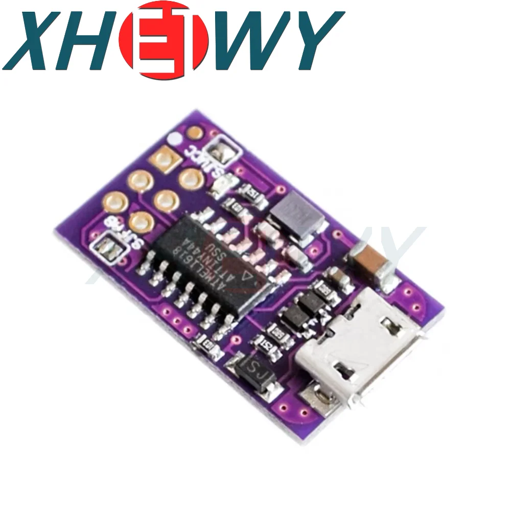 Micro USB Tiny AVR ISP ATtiny44 USBTinyISP Programmer