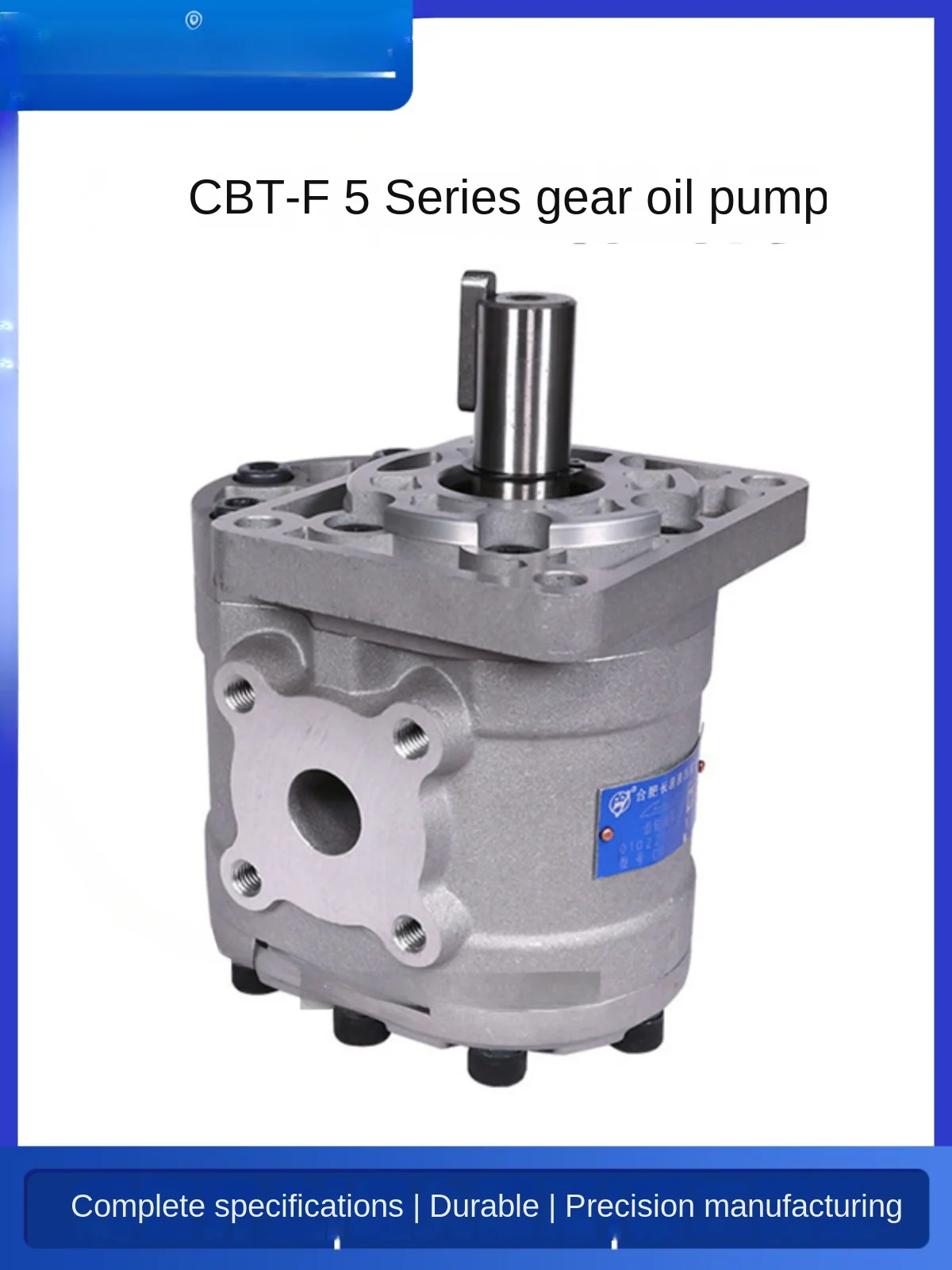 For Geared Oil Pump…