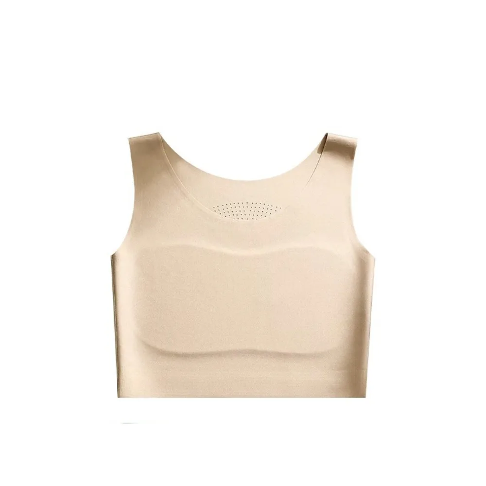 

Basic Ice Silk Wireless Bra Ultra-thin Slim Underwear for Women Lingerie U Neck Girls Seamless Bra Girl