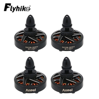 4pcs UAngel 4108 X4108 380KV 600KV RC Brushless Motors MultiRotor Helicopter Parts Large Torque Low Noise Motor For Rc FPV Drone