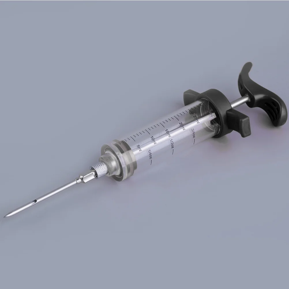 Seasoned Turkey Pin Injection Pastry Syringe for Meats Food Marinade Kitchen Injector Sausage