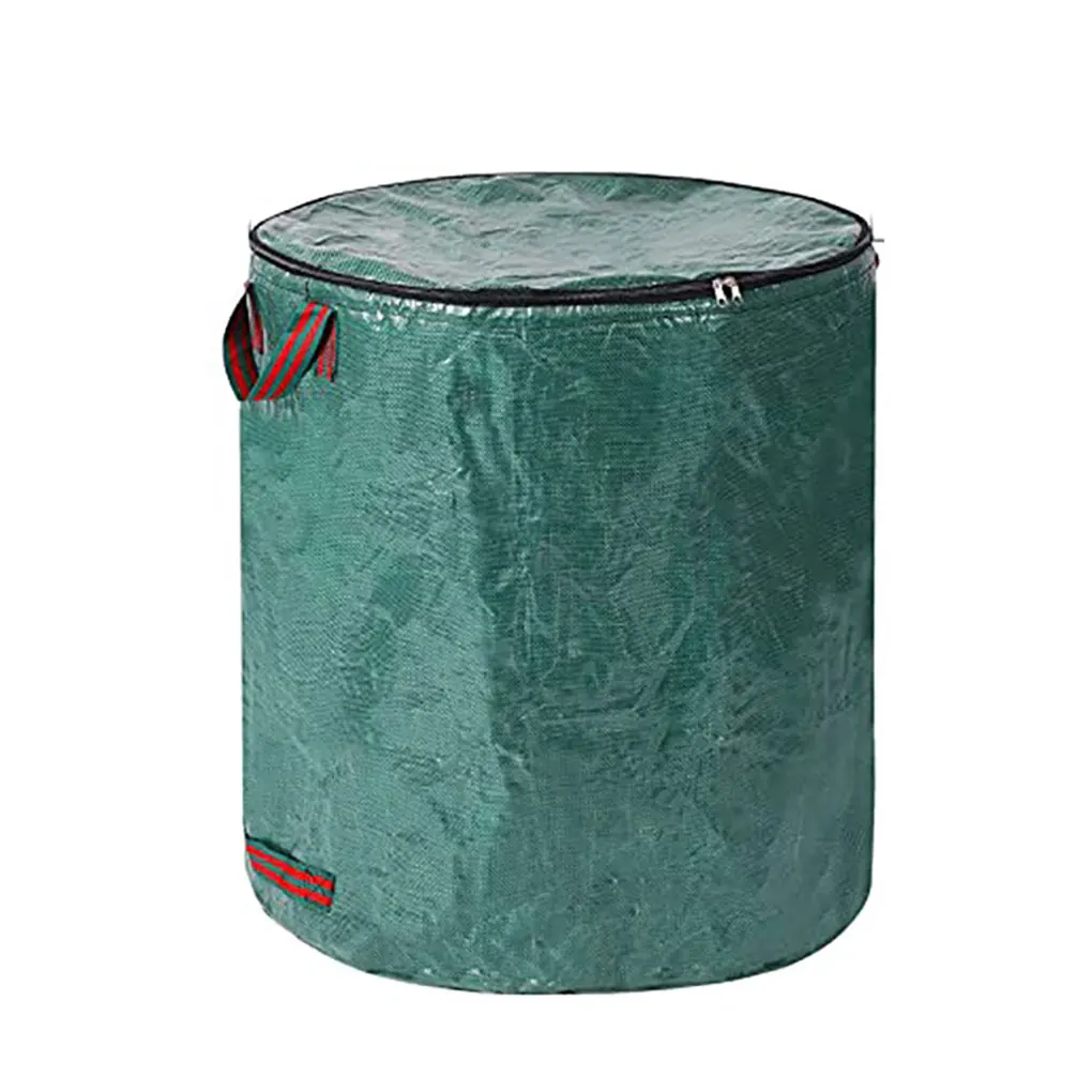 

PP Heavy Duty Fabric Garden Waste Bag 120L Capacity Environmental Friendly Recyclability Garden Bag