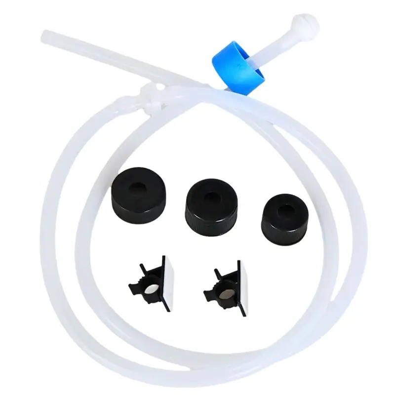 A68P-Soap Dispenser Extension Tube Kit For Kitchen Sink With Upgraded Check Value,47In Under Counter Dish Soap Dispenser Hose